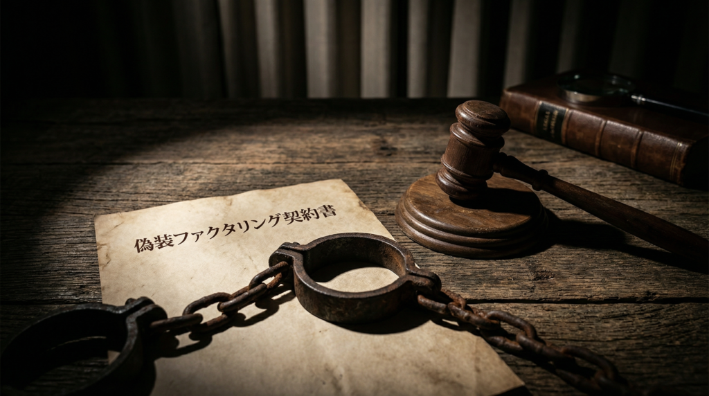 偽装ファクタリングの画像